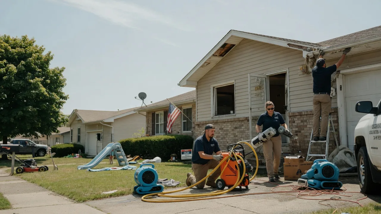Water Damage Restoration in Wever, IA near me